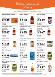 Volantino NaturaSì Pagina 31: Carciofini di Puglia Biorganica Nuova €5,35, Filetti di sgombro al naturale Fish4ever €4,52
