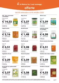 Volantino NaturaSì Pagina 32: Olio di cocco Rapunzel €5,59, Mayo di ceci Cereal Terra €3,27
