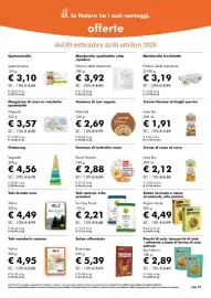 Volantino NaturaSì Pagina 35: Tofu natural, erbe premium Sun Soy Food €2,21, Hummus di lenticchie rosse naturaSi €2,69