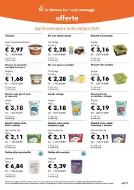Volantino NaturaSì Pagina 43: Sojade dessert soja greek style al naturale €3,18, Sojade mango €3,18