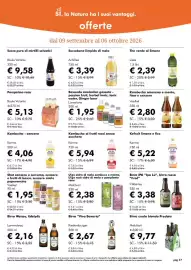Volantino NaturaSì Pagina 47: Succobene limpido di mela Achillea €3,39, The verde al limone €2,39