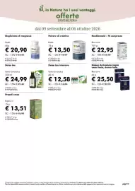 Volantino NaturaSì Pagina 52: NeoBianacid €22,95, Biokap Anticaduta €25,50