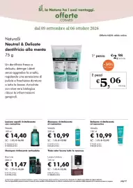 Volantino NaturaSì Pagina 57: Lucens Umbria €11,60, Shampoo rivitalizzante al rosmarino Weleda €10,99