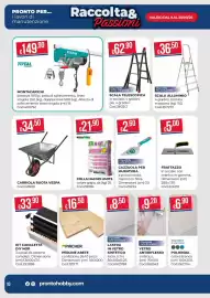 Volantino Pronto Hobby Pagina 10: Colla H40 No Limits KeraKoll €21,90, Cazzuola per muratura €2,60
