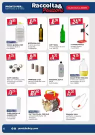 Volantino Pronto Hobby Pagina 16: Tappi sintetici €9,90, Tappi corona €1,25