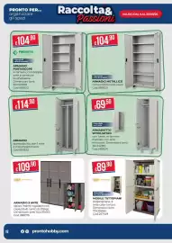 Volantino Pronto Hobby Pagina 18: Armadio 3 ante ArtPlast €109,90, Mobile Tuttopiani ArtPlast €89,90