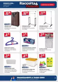 Volantino Pronto Hobby Pagina 21: Stender doppio €16,90, Contenitore Hobby Box €4,20