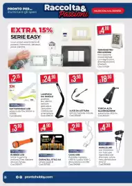 Volantino Pronto Hobby Pagina 26: Luce da lettura €3,90, Duracell stilo AA simply €4,90