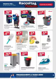 Volantino Pronto Hobby Pagina 29: Set H2O Spin Mop System Vileda €39,00, Bidone differenziata €26,90