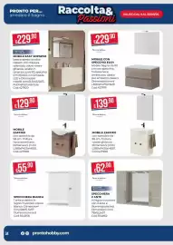 Volantino Pronto Hobby Pagina 34: Specchiera 2 ante Savinidue €62,90, Specchiera bianca Savinidue €55,90