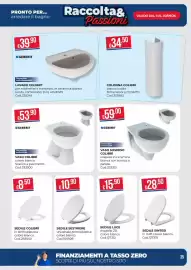 Volantino Pronto Hobby Pagina 35: Vaso Colibrì Geberit €53,90, Vaso sospeso Colibrì GEBERIT €59,00