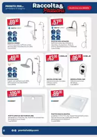 Volantino Pronto Hobby Pagina 38: Doccia Easy Gedy €49,90, Miscelatore ABC Nobilie €43,90