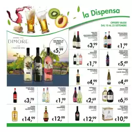 Volantino Maxi Coal Pagina 16: Vino bianco frizzante Solegro €1,99, Crema latte Baileys Irish €12,99