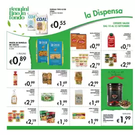 Volantino Maxi Coal Pagina 22: Piselli bio Bonduelle €1,99, Knorr noodles €1,10