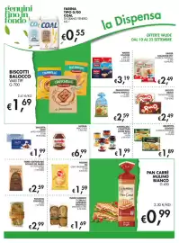 Volantino Coal City Pagina 12: Pan Carrè Mulino Bianco €0,99, Pan Goccioli Mulino Bianco €2,59