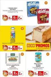 Catalogue Coccimarket page 14: WASA Tartines croustillantes €1,47, Kellogg's Céréales trésor €2,88