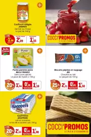 Catalogue Coccimarket page 15: Belle France Purée pomme poire €1,18, ANDROS Confiture allégée €1,55