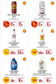 Catalogue Coccimarket page 22: BUD Bière blonde €1,44, DILLON Rhum blanc €13,15