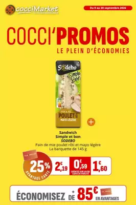 Coccimarket (valable jusqu'au 20-09)