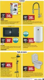 Catalogue Bricorama page 5: CAREA Évier OMEGA €99,00, Rubson Absorbeur d'humidité €24,90