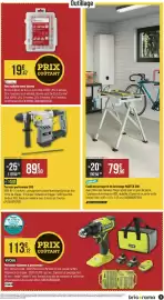 Catalogue Bricorama page 9: FAR TOOLS Marteau perforateur SDS €89,90, Batilec Mini mallette avec bornes €19,47