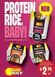 Farmer Jack's catalogue week 37 Page 16: Sunrice Protein+ Brown Rice with Collagen €2,70