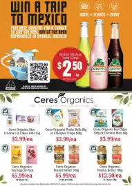 Farmer Jack's catalogue week 37 Page 17: Ceres Organics Peanut Butter €12,50, Ceres Organics Pea Chips €3,99