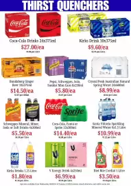 Farmer Jack's catalogue week 37 Page 18: Coca-Cola, Fanta or Sprite €14,40, Pepsi, Schweppes, Solo, Sunkist Mini Cans €5,80