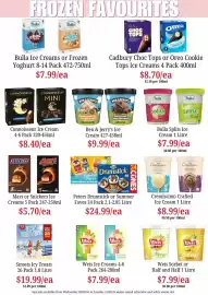 Farmer Jack's catalogue week 37 Page 20: Ben & Jerry's Ice Cream €9,99, Peters Drumstick or Summer Faves €24,99
