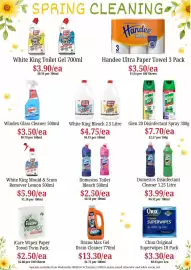 Farmer Jack's catalogue week 37 Page 23: Windex Glass Cleaner €3,50, Domestos Disinfectant Cleaner €3,99
