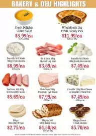 Farmer Jack's catalogue week 37 Page 3: Borrello WA Made Fresh Bocconcini €7,49, Re & Sons Shaved Leg Ham €3,69