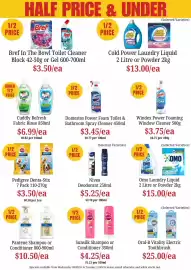 Farmer Jack's catalogue week 37 Page 7: Domestos Power Foam Toilet & Bathroom Spray Cleaner €3,45