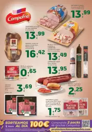 Folleto HiperDino Página 11: Compofrio naturarte jamón cocido extra €1,75, Revilla salchicha frankfurt €0,65