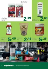Folleto HiperDino Página 18: Ecocesta trigo espelta hinchado €2,49, Ecomil bebida de coco barista €2,49