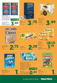 Folleto HiperDino Página 19: Marcilla café descafeinado natural o mezcla €3,60, Artiach Dinosaurus €1,75