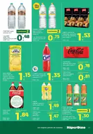 Folleto HiperDino Página 25: Clipper refresco de fresa zero, original o manzana €1,35