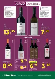 Folleto HiperDino Página 26: Erial vino tinto Crianza €13,35, CARE vino tinto Crianza €9,75