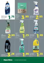 Folleto HiperDino Página 34: Disiclin spray €1,25, Disiclin suavizante Oceanic o Spring Rose €1,75