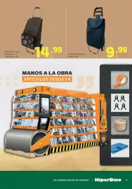 Folleto HiperDino Página 37: Eurinver carro de compra €9,99, Eurinver carro decompra con cremallera €14,99