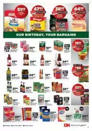 OK Foods catalogue Page 5: Golden Cloud Cake Wheat Flour €58,99, Rhodes Baked Beans In Tomato Sauce €29,00