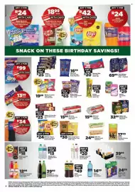 OK Foods catalogue Page 6: Nestlé Milky Bar, Kit Kat 8-Finger, Smarties or Aero Chocolate Slab Assorted €18,99