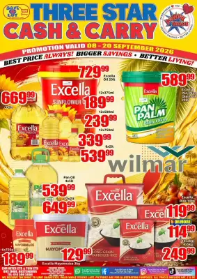 Three Star Cash and Carry (valid until 20-09)