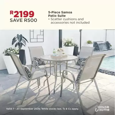 House & Home (valid until 20-09)