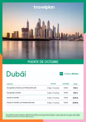 Catálogo Travelplan (válido hasta el 31-10)