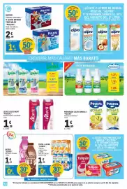 Catálogo E.Leclerc Página 14: Eliges fruta + leche €1,36, Puleva preparado lácteo omega 3 €1,69