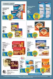 Catálogo E.Leclerc Página 21: Pescanova filetes de merluza argentina sin piel €9,99, Pescanova filetes de bacalao €9,99