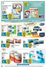 Catálogo E.Leclerc Página 28: Scottex papel higiénico €11,17, Sabe papel higiénico compacto 2 capas €4,43