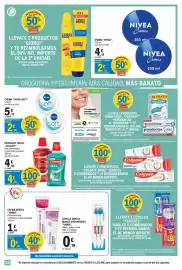Catálogo E.Leclerc Página 30: Nivea soft €5,75, Unnia cepillo dental mango ergonómico €0,79