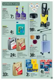 Catálogo E.Leclerc Página 33: Cepsa lubricante genuine 10w40 max €24,95, Johnny travel trolley abs 4 ruedas €38,95