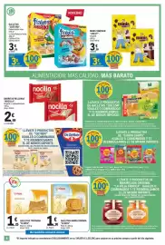 Catálogo E.Leclerc Página 4: Nocilla barritas rellenas €2,59, Cuétara flakes kikiriki €3,85